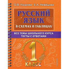 Русский язык. 1 класс. В схемах и таблицах. Все темы школьного курса с тестами