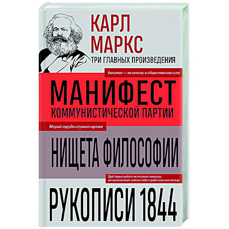 Фото Карл Маркс. Манифест коммунистической партии. Нищета философии. Рукописи 1844