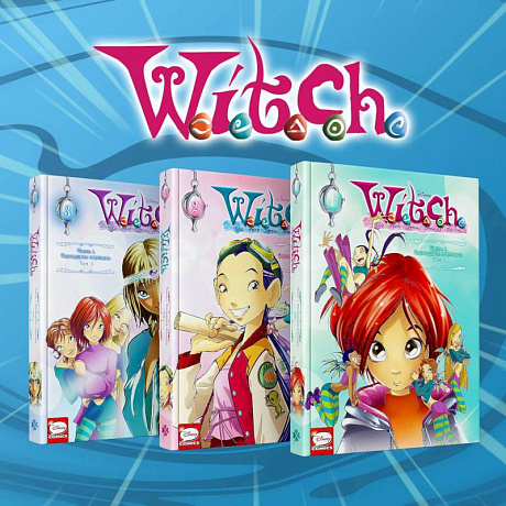 Фото Комплект из 3-х книг: W.I.T.C.H. Двенадцать порталов
