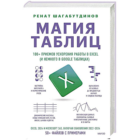 Фото Магия таблиц. 100+ приемов ускорения работы в Excel (и немного в Google Таблицах)