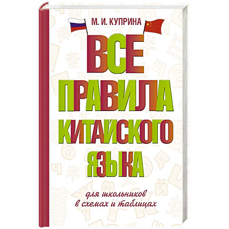 Фото Все правила китайского языка для школьников в схемах и таблицах