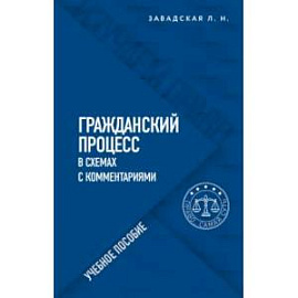 Гражданский процесс в схемах с комментариями
