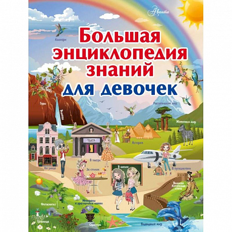 Фото Большая энциклопедия знаний для девочек