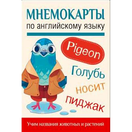 Фото Мнемокарты по английскому языку. Учим названия животных и растений
