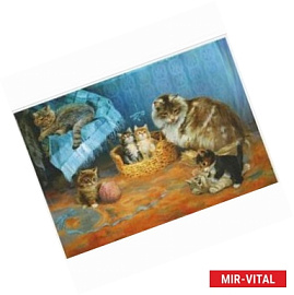 Кошка с котятами