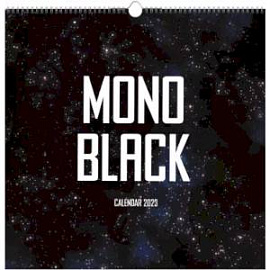 Календарь настенный перекидной на 2023 год. Mono Black 5
